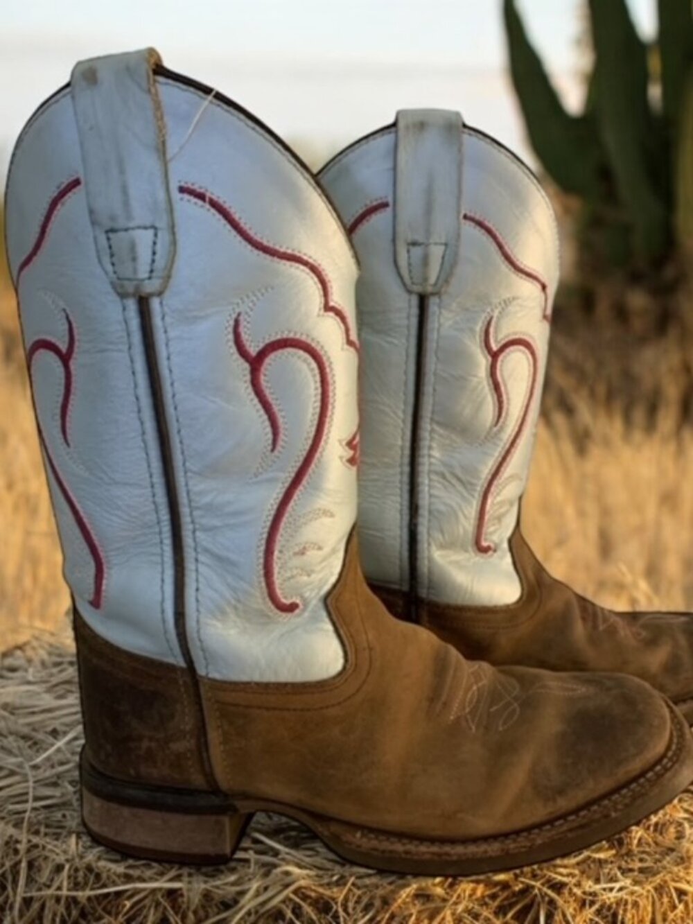 Old West Boots Size 1.5 Girls